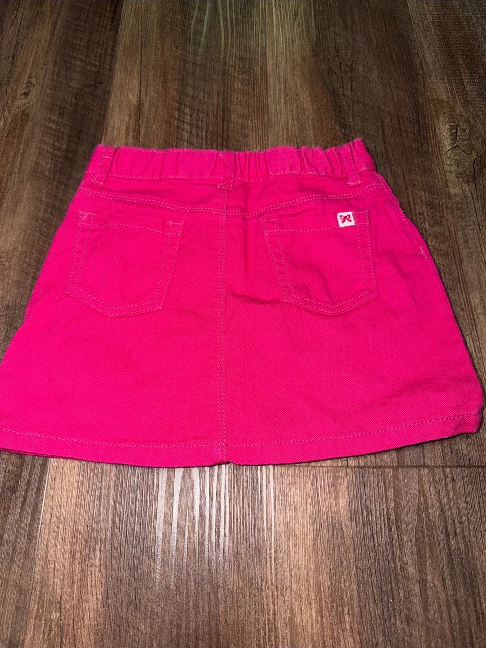 Gymboree Girls Pink Denim Skirt size: 5 Barbie Core